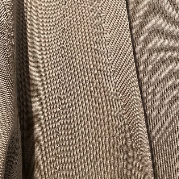 Vintage Field Manor Open Front Silk Cardigan - Picture 4 of 6